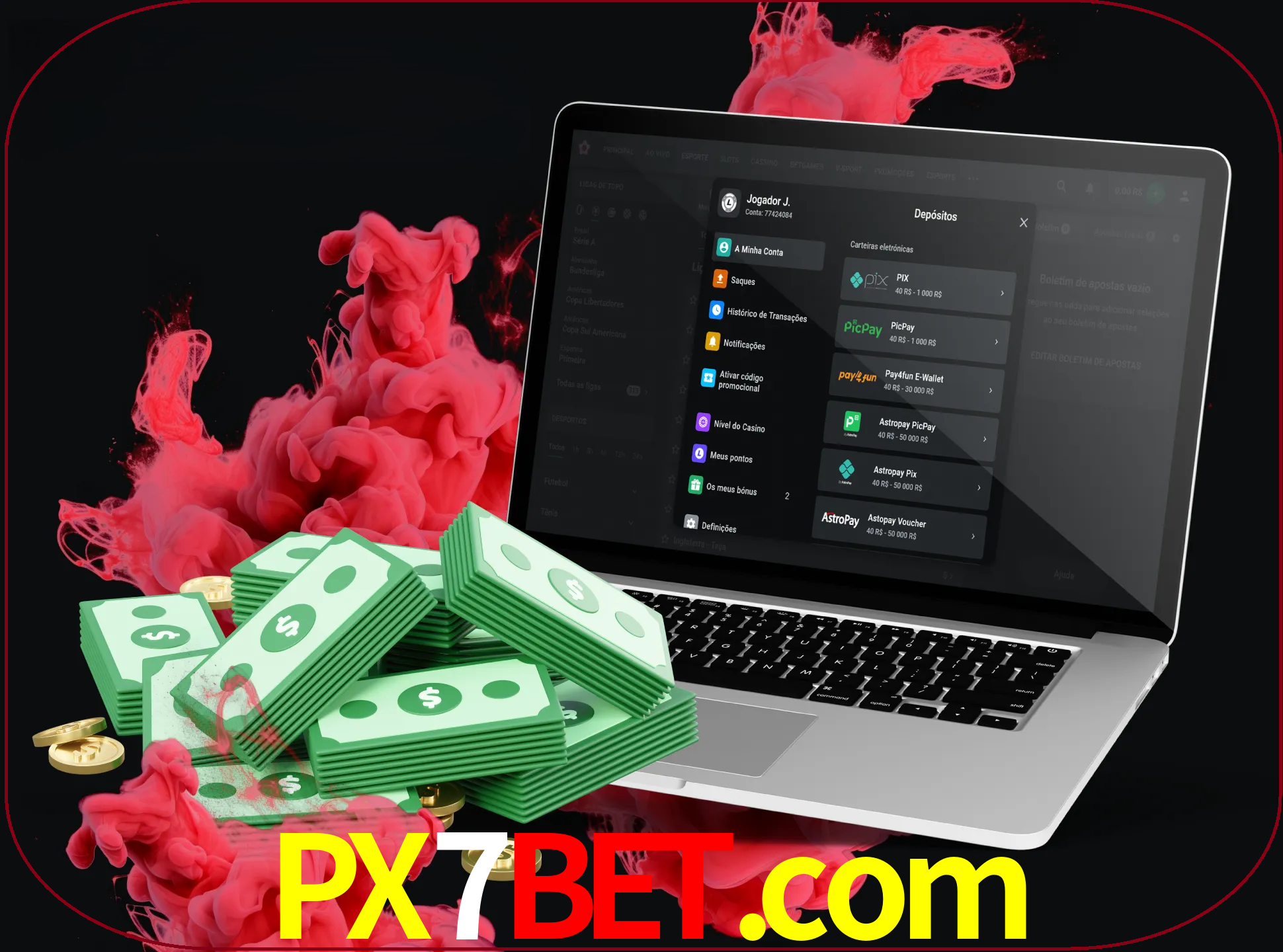 Para efetuar um depósito na sua conta px7bet, basta escolher o método de depósito e especificar o montante.